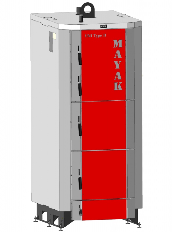 Котел твердопаливний тривалого горіння КТР-95 ЕКО UNI type H